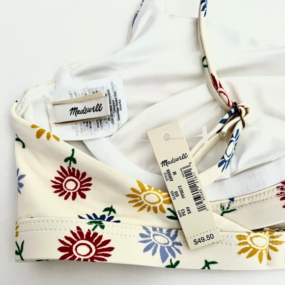 🌱Madewell Classic Structured Bikini Top - Picture 6 of 6